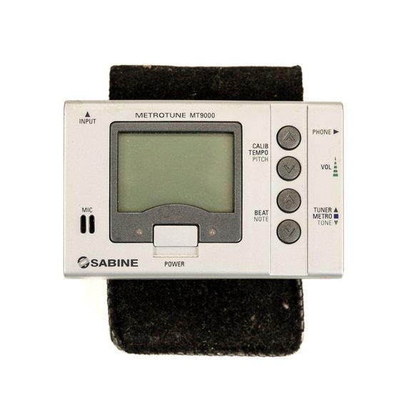Sabine MT9000 Metrotune Chromatic Tuner and Metronome w/Case Tested, Working - Picture 2 of 6
